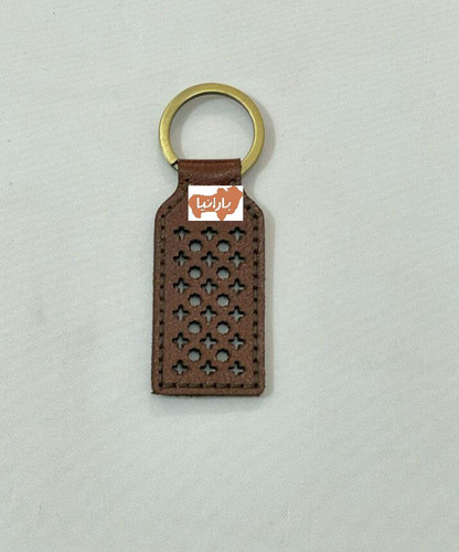 جاکلیدی چرم طبیعی مدل گره چینی